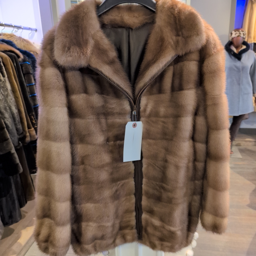 Elegant Brown Teddy Jacket